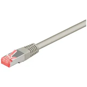 FTP patchcord, Cat.6, RJ45 M-5m, tienený, LSOH, sivý, economy