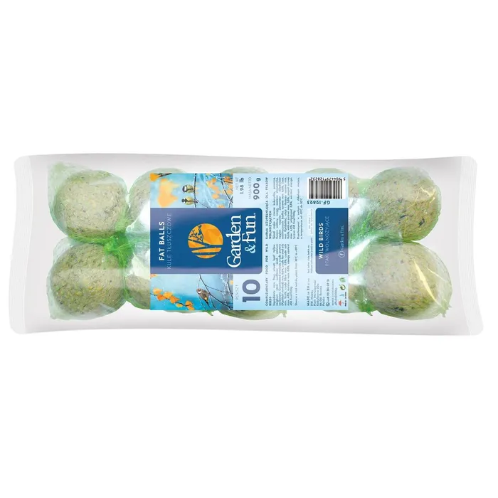 Hlavný obrázok produktu GARDEN FUN balení lojových koulí pro ptáky á 90g (10 ks v bal)