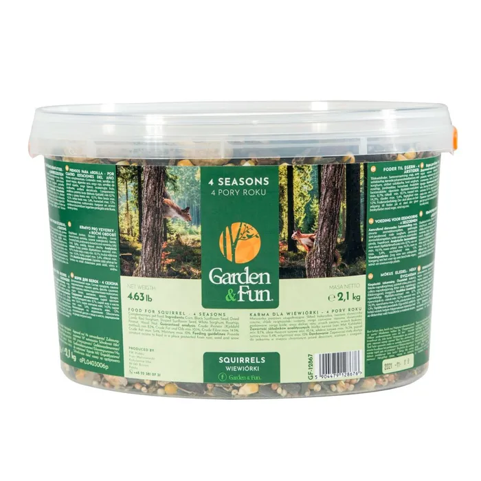 Hlavný obrázok produktu GARDEN FUN krmivo pro veverky 3 L/2,1 kg