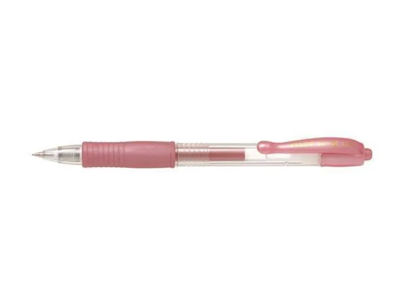 Hlavný obrázok produktu Gelové pero "G-2 Metallic", růžová, 0,32 mm, stiskací mechanismus, PILOT