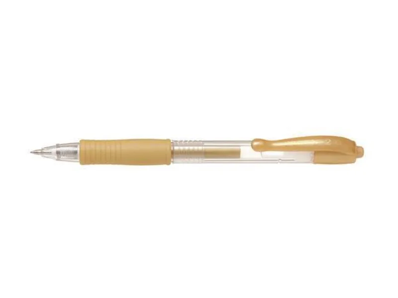 Hlavný obrázok produktu Gelové pero "G-2 Metallic", zlatá, 0,32 mm, stiskací mechanismus, PILOT