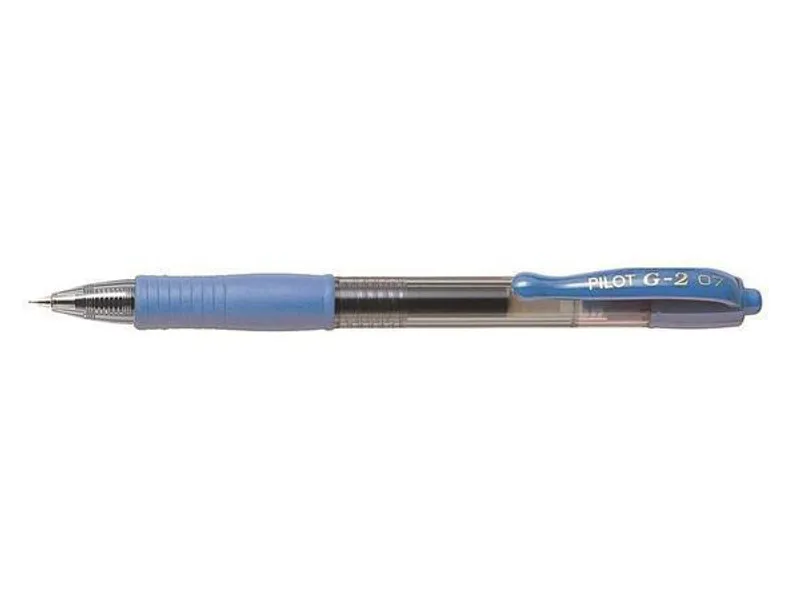 Hlavný obrázok produktu Gelové pero "G-2", nebeská modrá, 0,32 mm, stiskací mechanismus, PILOT