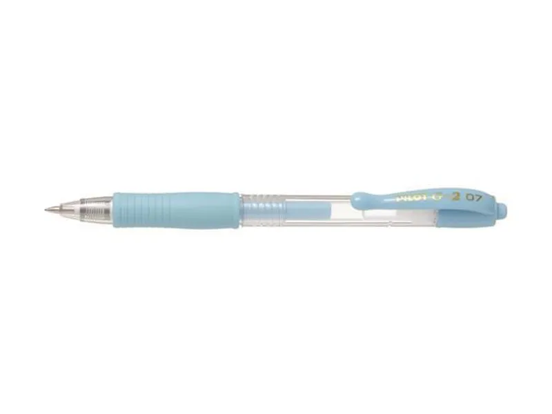 Hlavný obrázok produktu Gelové pero "G-2 Pastel", světle modrá, 0,32 mm, stiskací mechanismus, PILOT