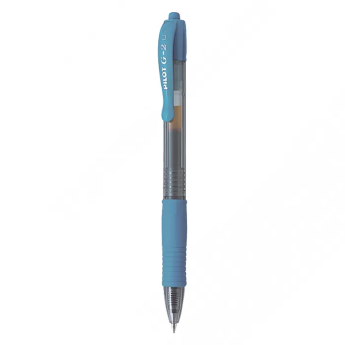 Hlavný obrázok produktu Gelové pero "G-2", světle modrá, 0,32 mm, stiskací mechanismus, PILOT