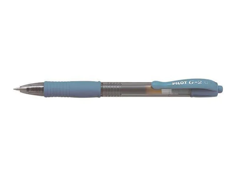 Hlavný obrázok produktu Gelové pero "G-2", světle modrá, 0,32 mm, stiskací mechanismus, PILOT