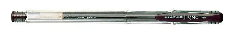 Hlavný obrázok produktu Gelové pero "UM-100", hnědá, 0,7mm, s uzávěrem, UNI