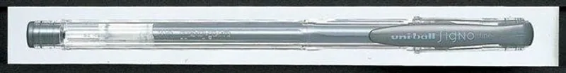 Hlavný obrázok produktu Gelové pero "UM-100", stříbrná, 0,7mm, s uzávěrem, UNI