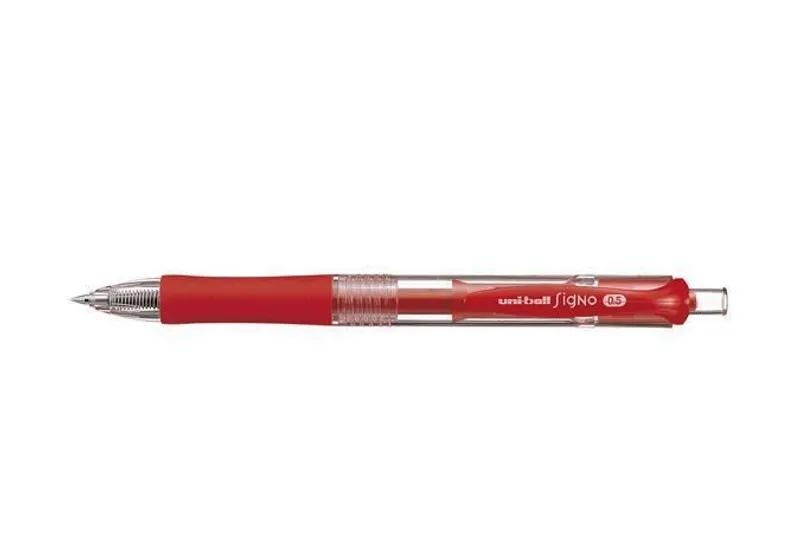 Hlavný obrázok produktu Gelové pero "UM-152", červená, 0,3mm, stiskací mechanismus, UNI