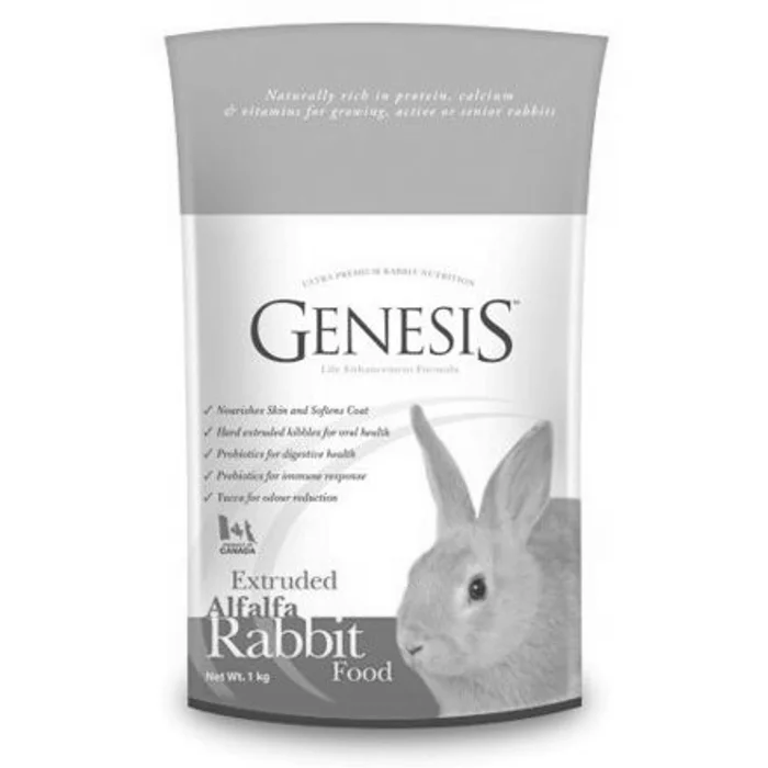 Hlavný obrázok produktu GENESIS RABBIT FOOD ALFALFA 2kg granulované k.pro králíky