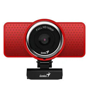 Genius Full HD Webkamera ECam 8000, 1920x1080, USB 2.0, červená, Windows 7 a vyššia, FULL