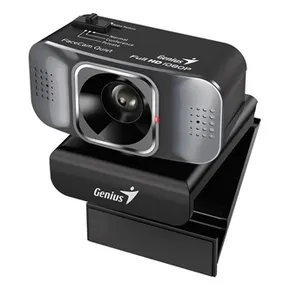 Genius Full HD Webkamera FaceCam Quiet, 1920x1080, USB 2.0, čierna, Windows 7 a vyššia, FUL