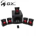 Genius reproduktory GX Gaming SW-G5.1 3500, 5.1, 80W, červeno-čierna, diaľkové ovládanie