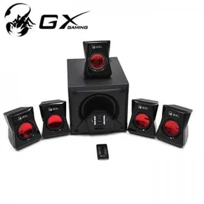 Genius reproduktory GX Gaming SW-G5.1 3500, 5.1, 80W, červeno-čierna, diaľkové ovládanie
