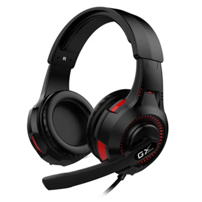 Hlavný obrázok produktu Genius HS-G600V, sluchátka s mikrofonem, ovládání hlasitosti, černá, 2.0, herní sluchátka