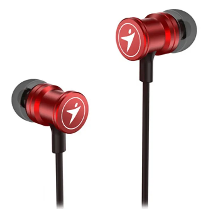 Hlavný obrázok produktu Genius HS-M316, sluchátka s mikrofonem, bez ovládání hlasitosti, červená, 2.0, špuntová,