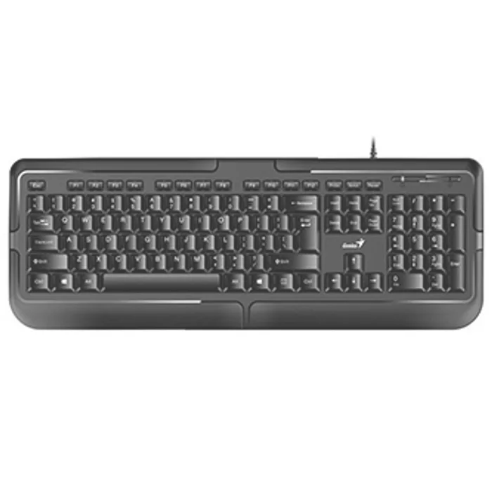 Hlavný obrázok produktu Genius KB-118, Klávesnice CZ/SK, klasická, voděodolná typ drátová (USB), černá