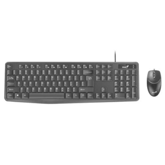 Hlavný obrázok produktu Genius KM-170, sada klávesnice s optickou myší, CZ/SK, klasická, programovatelné klávesy