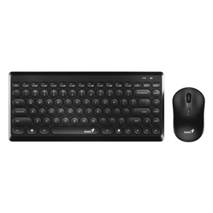 Hlavný obrázok produktu Genius LuxeMate Q8000, sada klávesnice s bezdrátovou optickou myší, 4x AAA, CZ/SK, klasic