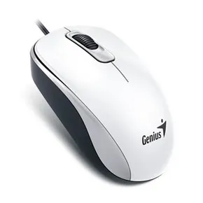 Genius Myš DX-110, 1000DPI, optická, 3tl., drôtová USB, biela