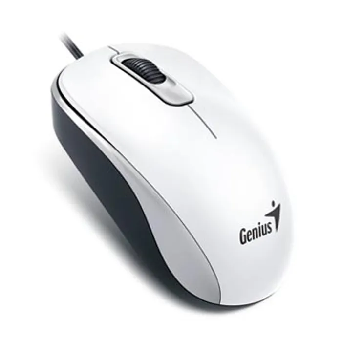 Hlavný obrázok produktu Genius Myš DX-110, 1000DPI, optická, 3tl., 1 kolečko, drátová USB, bílá