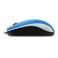 Genius Myš DX-110, 1000DPI, optická, 3tl., drôtová USB, modrá, štandard, univerzál.