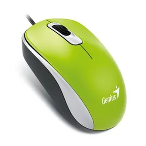 Genius Myš DX-110, 1000DPI, optická, 3tl., drôtová USB, zelená