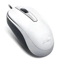 Genius Myš DX-120, 1200DPI, optická, 3tl., drôtová USB, biela, štandard, univerzál.