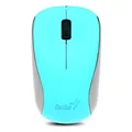 Ďalší obrázok produktu Genius Myš NX-7000, 1200DPI, 2.4 [GHz], optická, 3tl., bezdrôtová, modrá, Blue-Eye senzor