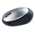 Genius Myš NX-9000BT, 1200DPI, Bluetooth, optická, 3tl., bezdrôtová, strieborná, vstavaná batéria, bluetooth