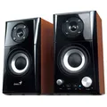 Genius reproduktory SP-HF500A v2, 2.0, 16W, hnedo-čierne, regulácia hlasitosti, slúchadlový