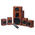 Genius reproduktory SW-HF 5.1 4800 v2, 5.1, 125W, hnedé, diaľkové ovládanie, domáce kino, 3