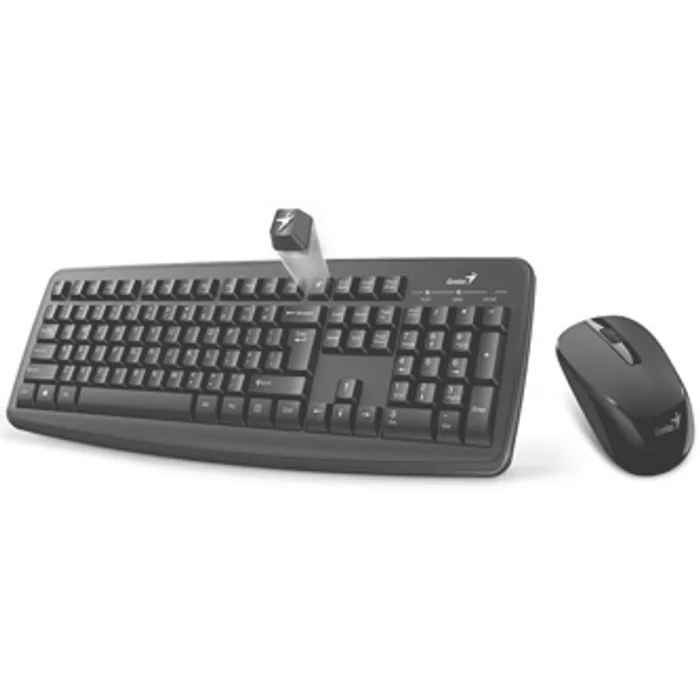 Hlavný obrázok produktu Genius Smart KM-8100, Sada klávesnice s bezdrátovou optickou myší, AAA, CZ/SK, 2.4 [Ghz],