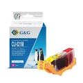 G&G kompatibil. ink s CLI521M, magenta, 8.4ml, NP-C-0521M, 2935B001, pre Canon iP3600, iP4600, MP620, MP630, MP980