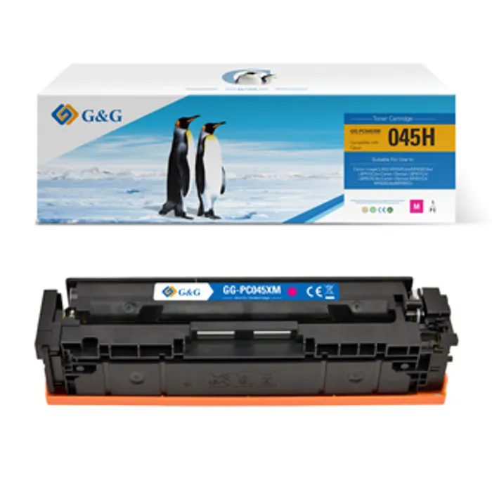 Hlavný obrázok produktu G&G kompatibilní toner s 045H, magenta, NT-PC045XM, pro Canon MF634Cdw, MF632Cdw, LBP612C