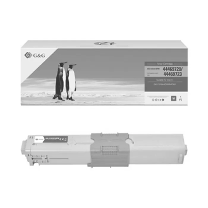 Hlavný obrázok produktu G&G kompatibilní toner s 44469723, magenta, 5000str., NT-COC510FM, pro OKI C510, 530, N
