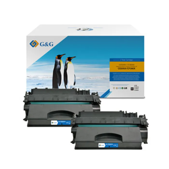 Hlavný obrázok produktu G&G kompatibilní toner s CE505X, black, NT-PH505XCU, pro HP LaserJet P2055d/P2055dn/P2055