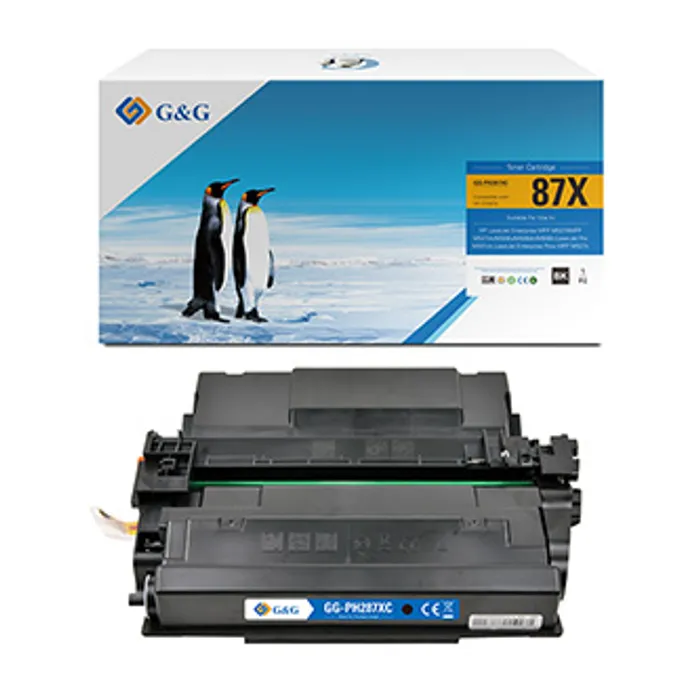 Hlavný obrázok produktu G&G kompatibilní toner s CF287X, black, 18000str., NT-PH287XC, high capacity, pro HP LJ E