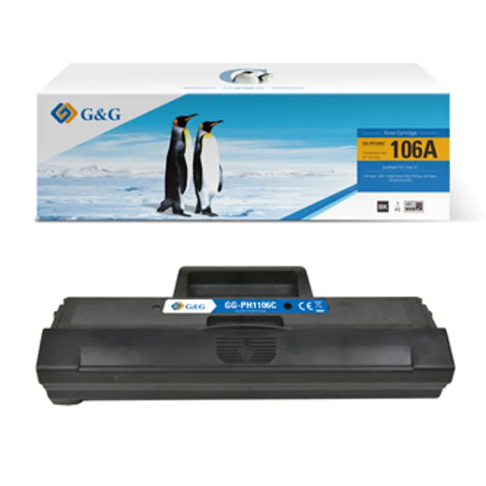 Hlavný obrázok produktu G&G kompatibilní toner s W1106A, black, NT-PH1106, pro HP LaserJet MFP 135a/135w/137fnw/