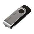 Ďalší obrázok produktu Goodram USB flash disk, USB 2.0, 16GB, UTS2, čierny, UTS2-0160K0R11, USB A, s otočnou krytkou