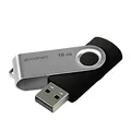 Ďalší obrázok produktu Goodram USB flash disk, USB 2.0, 16GB, UTS2, čierny, UTS2-0160K0R11, USB A, s otočnou krytkou