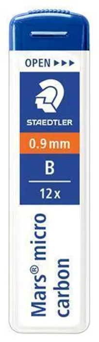 Hlavný obrázok produktu Grafitová tuha do mikrotužky "Mars Micro", B, 0,9mm, STAEDTLER