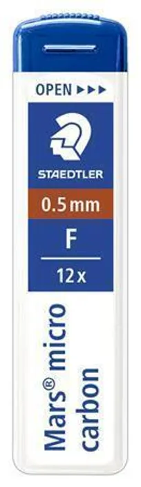 Hlavný obrázok produktu Grafitová tuha do mikrotužky "Mars Micro", F, 0,5mm, STAEDTLER