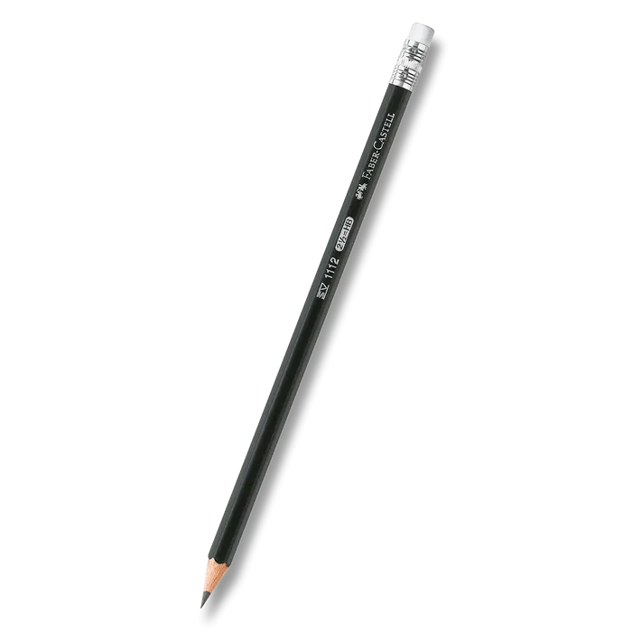 Hlavný obrázok produktu Grafitová  tužka 1111 HB s pryží Faber Castell (111200)