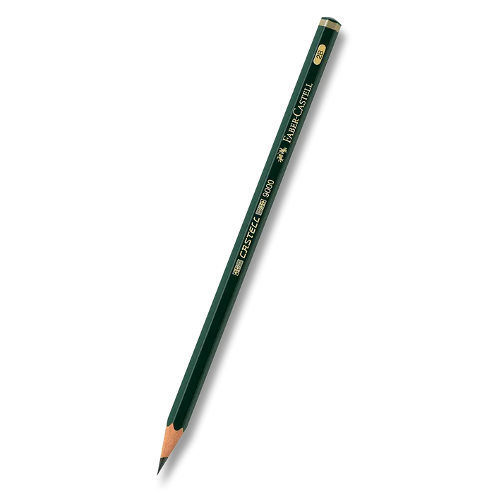 Hlavný obrázok produktu Grafitová tužka Castell 9000 2B Faber Castell (119002)