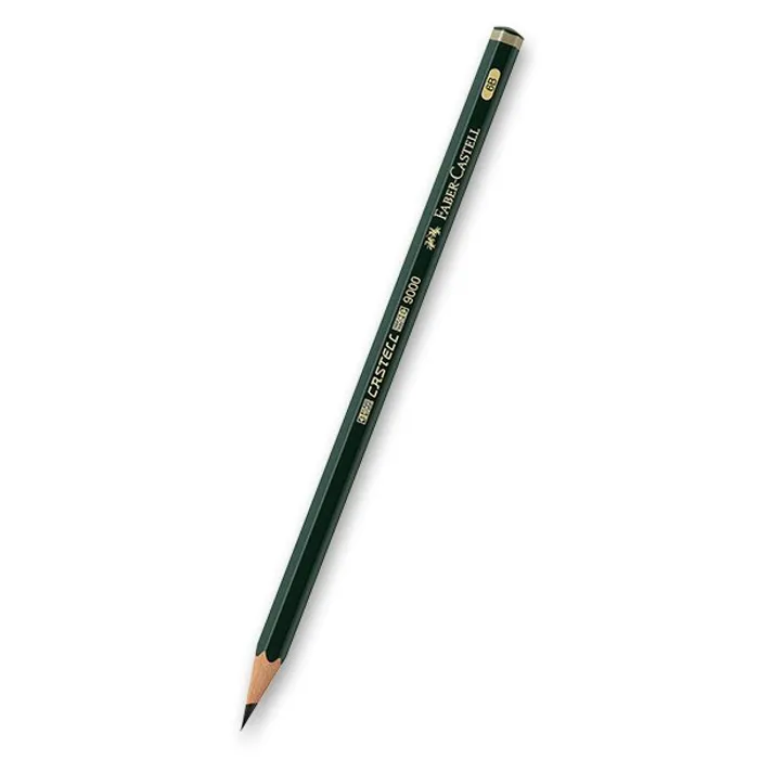Hlavný obrázok produktu Grafitová tužka Castell 9000, 6B, Faber-Castell 119006