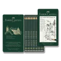 Grafitová ceruzka Castell 9000, plechová krabička 12 ks, Faber-Castell 119064