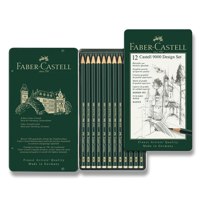 Hlavný obrázok produktu Grafitová tužka Castell 9000 Design sada Faber Castell (119064)