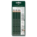 Grafitová ceruzka Castell 9000 Jumbo, BL 5ks Faber-Castell (119397)