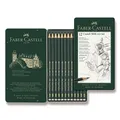 Grafitová ceruzka Castell 9000, plechová krabička 12 ks Faber-Castell 119065