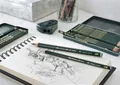 Ďalší obrázok produktu Grafitová ceruzka Castell 9000, plechová krabička 12 ks Faber-Castell 119065
